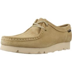 Buty CLARKS ORIGINALS WALLABEE Jasnobrązowy. Brązowe obuwie trekkingowe damskie Clarks, z gore-texu, bez zapięcia. Za 791.99 zł.