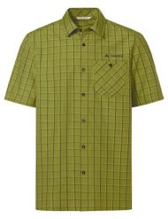 Koszula M Albsteig Shirt III. Zielone koszule męskie Vaude, na lato, m, bez wzorów, z materiału, bez kołnierzyka, bez ramiączek. Za 239.00 zł.