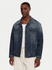 Dolce&Gabbana Kurtka jeansowa G9NL5D G8GW9 Niebieski Regular Fit. Niebieskie kurtki męskie Dolce&Gabbana, m, bez wzorów, z bawełny, bez kaptura. Za 4,269.00 zł.