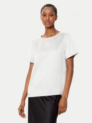 Weekend Max Mara T-Shirt Amburgo 2515941051 Écru Regular Fit. T-shirty damskie Weekend Max Mara, m, bez wzorów, z syntetyku, bez kołnierzyka, bez ramiączek. Za 289.99 zł.