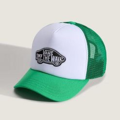 Czapka Vans Classic Patch Biało-Zielona. Zielone czapki męskie Vans, bez wzorów. Za 148.01 zł.