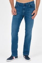 7 FOR ALL MANKIND Niebieskie jeansy męskie. Niebieskie jeansy męskie 7 for all mankind, z jeansu. W wyprzedaży za 469.99 zł.