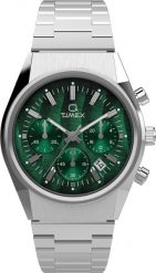 Zegarek męski Timex TW2W33600 srebrny. Szare zegarki męskie Timex, bez wzorów, srebrne. Za 1,496.26 zł.
