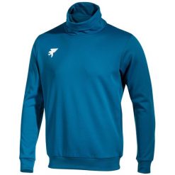 Bluza do piłki nożej męska Joma Sena termiczna. Niebieskie bluzy męskie Joma, l, bez wzorów, z polaru, sportowe, bez ramiączek, bez kaptura. Za 49.99 zł.