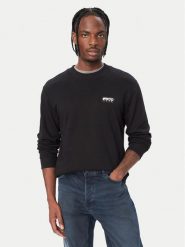 HUGO Bluza Nodacrew 50572390 Czarny Regular Fit. Czarne bluzy męskie Hugo, m, bez wzorów, z bawełny, bez ramiączek, bez kaptura. Za 296.99 zł.