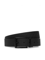 Calvin Klein Pasek Pin Buckle Rbr Aop 35Mm Adj/Rev LV04D7135G Czarny. Czarne paski męskie Calvin Klein, ze skóry. Za 289.99 zł.
