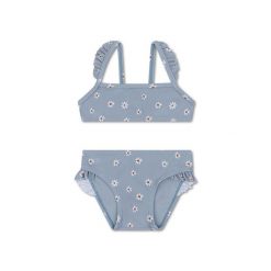 Swim Essentials Bikini - Blue - Daisy Flower. Niebieskie stroje kąpielowe damskie SWIM ESSENTIALS, s, bez wzorów, z poliesteru. Za 200.99 zł.