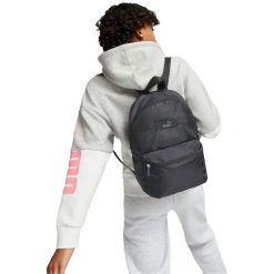 Plecak Puma Core Pop Backpack 12L, Dla obu płci. Czarne plecaki damskie Puma, bez wzorów, z poliesteru, sportowe. Za 290.00 zł.