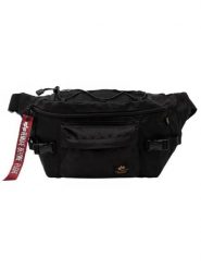 Alpha Industries Nerka 156949 Czarny. Czarne saszetki i nerki męskie Alpha Industries, bez wzorów, z materiału. Za 299.99 zł.