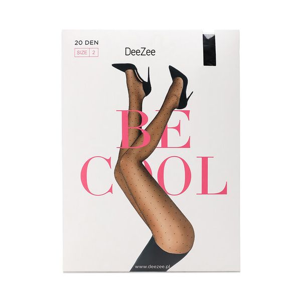 Rajstopy Damskie DeeZee. Czarne rajstopy i pończochy DeeZee, bez wzorów. Za 34.99 zł.