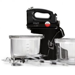 Mikser ręczny z 2 misami SMAPP czarny. Czarne blendery SMAPP. Za 335.99 zł.