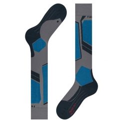 Skarpetki Falke SK4 Advanced. Szare skarpety męskie Falke, bez wzorów. Za 160.50 zł.