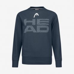 Bluza damska Rally Sweatshirt. Niebieskie bluzy damskie Head, xl, bez wzorów, z bawełny, sportowe, bez ramiączek, bez kaptura. W wyprzedaży za 161.00 zł.