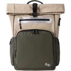Hedgren Repost plecak rowerowy 23.9 L beż/oliwka. Brązowe plecaki męskie HEDGREN, bez wzorów, sportowe. Za 672.80 zł.