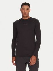 Reebok Koszulka techniczna Ls Muscle Tee RK25176CCM Czarny Regular Fit. Czarne koszulki sportowe męskie Reebok, m, bez wzorów, z syntetyku, bez ramiączek, na fitness i siłownię. Za 129.99 zł.