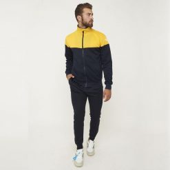 Dres sportowy ONTARIO dorosły. Brązowe komplety dresowe męskie Legea, l, bez wzorów, z dresówki. W wyprzedaży za 128.00 zł.