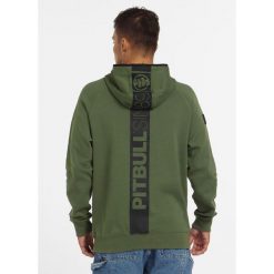 Bluza męska Pitbull z kapturem Stafford. Szare bluzy męskie PITBULL, m, bez wzorów, z kapturem, na fitness i siłownię. Za 269.00 zł.