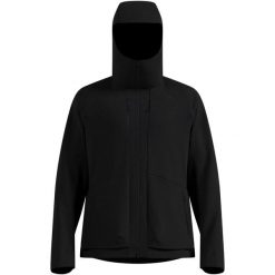 Kurtka męska Odlo ASCENT 3L WATERPROOF Jacket hardshell. Czarne kurtki męskie ODLO, l, bez wzorów, z hardshellu, bez kaptura. Za 1,699.99 zł.