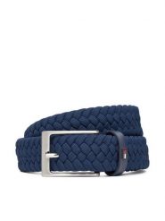 Tommy Hilfiger Pasek Męski Layton Elastic AM0AM13570 Niebieski. Niebieskie paski męskie Tommy Hilfiger, z materiału. Za 219.99 zł.
