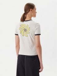Element T-Shirt ELJZT00138 Beżowy Regular Fit. Brązowe t-shirty damskie Element, l, bez wzorów, z bawełny, bez kołnierzyka, bez ramiączek. Za 69.99 zł.