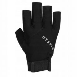 Rękawiczki neoprenowe do sportów wodnych Mystic Rash Glove. Czarne rękawiczki męskie Mystic, bez wzorów, z materiału. Za 189.30 zł.