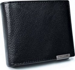 Ronaldo Skórzany portfel męski, poziomy, bez zapięcia, składany, Ronaldo Nie dotyczy. Portfele męskie RONALDO, bez wzorów. Za 72.75 zł.