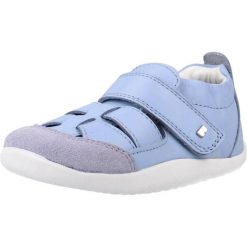 Sandały BOBUX BQ10667JE7LE Niebieski. Niebieskie buty zimowe męskie BOBUX, bez wzorów, ze skóry, sportowe, bez zapięcia. Za 243.99 zł.