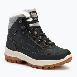 Buty trekkingowe damskie Grisport 14131D4G. Czarne obuwie trekkingowe damskie Grisport, z materiału, bez zapięcia. Za 509.99 zł.