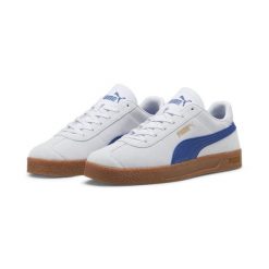 Trampki Puma Club, Biały, Mężczyźni. Szare buty sportowe męskie Puma, bez wzorów, z gumy, casualowe, bez zapięcia. W wyprzedaży za 199.00 zł.