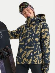 Roxy Kurtka snowboardowa Jetty ERJTJ03529 Czarny Regular Fit. Czarne kurtki sportowe damskie Roxy, na zimę, xs, bez wzorów, z syntetyku, bez ramiączek, bez kaptura, narciarskie. Za 509.99 zł.