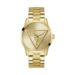 Zegarek Guess. Żółte zegarki męskie Guess, z aplikacjami, złote. Za 549.99 zł.