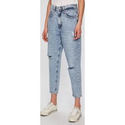 Tommy Jeans - Jeansy. Niebieskie jeansy damskie Tommy Jeans, bez wzorów, z bawełny. W wyprzedaży za 359.90 zł.