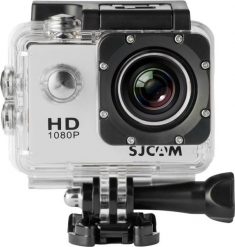 Kamera SJCAM SJ4000 srebrna. Kamery sportowe SJCAM. Za 259.00 zł.