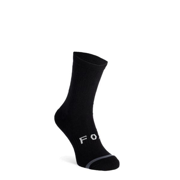 Skarpety rowerowe Fox 8 Defend Sock. Czarne skarpetki damskie FOX, bez wzorów. Za 101.99 zł.