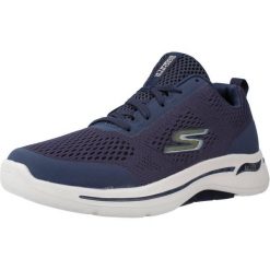 Tenisówki Skechers Model Go Walk Arch Fit-idyllic Kolor Niebieski. Niebieskie trampki męskie Skechers, bez wzorów, z tkaniny, bez zapięcia. Za 369.00 zł.