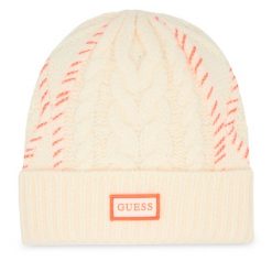 Czapka Guess. Czapki damskie Guess, na zimę, z aplikacjami. Za 169.99 zł.