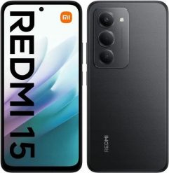 Smartfon Xiaomi Redmi 15 6/128GB Czarny (67678). Czarne smartfony Xiaomi. Za 562.00 zł.