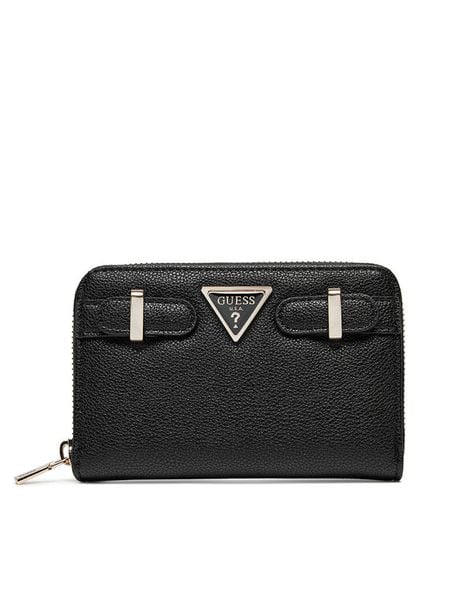 Guess Portfel SWBG95 11140 Czarny. Czarne portfele damskie Guess, ze skóry. Za 149.99 zł.
