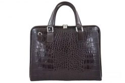 Torba na laptopa skórzana BARBERINI'S 118/1-11 c. brązowa. Brązowe torby na laptopa damskie Barberinis, bez wzorów, ze skóry, na ramię, duże, z tłoczeniem. Za 359.99 zł.