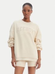 Reebok Bluza Reebok x Ewa Chodakowska Kalina RK25622CCW Beżowy Relaxed Fit. Brązowe bluzy damskie Reebok, xs, bez wzorów, z syntetyku, bez ramiączek, bez kaptura. Za 249.99 zł.