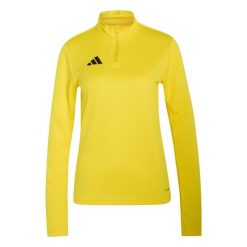Bluza damska adidas Entrada 26 Training Top. Czarne bluzy damskie Adidas, bez wzorów, z materiału, bez ramiączek, bez kaptura. Za 121.99 zł.