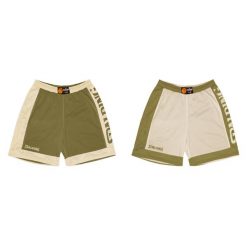 Spodenki koszykarskie Spalding Reversible Dwustronne. Zielone szorty damskie SPALDING, bez wzorów, sportowe. Za 212.50 zł.