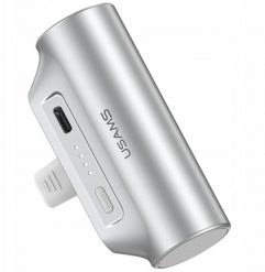 Powerbank Usams Powerbank PB79 Mini Tail Plug Portable 3000mAh USB-C srebrny. Szare powerbanki Usams. Za 28.40 zł.