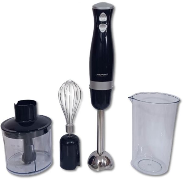 Blender MPM Blender ręczny 3w1 - MPM 700W - Czarny. Czarne blendery Mpm. Za 75.00 zł.