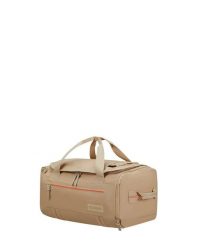 Torba podróżna American Tourister Duffle S 4. Niebieskie torby podróżne damskie American Tourister, bez wzorów, z materiału. Za 299.99 zł.