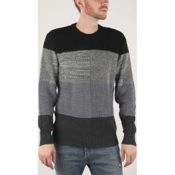 Diesel K-Evenflow Sweter Czarny Szary. Czarne bluzy męskie Diesel, xl, bez wzorów, z bawełny, bez kołnierzyka, bez ramiączek. Za 418.95 zł.