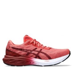 Buty do biegania Asics. Czerwone obuwie sportowe damskie Asics, bez wzorów, bez zapięcia, do biegania. Za 419.99 zł.