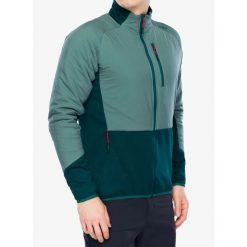 Kurtka hybrydowa męska CMP Orbix. Zielone kurtki męskie CMP, m, bez wzorów, sportowe, bez kaptura. Za 472.49 zł.