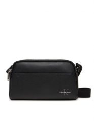 Calvin Klein Jeans Saszetka Mono Logo Camera Bag 22 LV04G3015G Czarny. Czarne saszetki i nerki męskie Calvin Klein Jeans, bez wzorów, z jeansu. Za 229.99 zł.