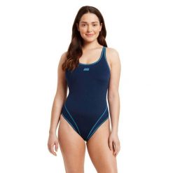 Strój Kąpielowy Zoggs Wire Masterback – Granatowy - Rozmiar 32. Niebieskie stroje kąpielowe damskie Zoggs, xs, bez wzorów. Za 899.05 zł.